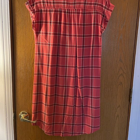 Old Navy Small Pink Plaid Dress - Picture 2 of 5